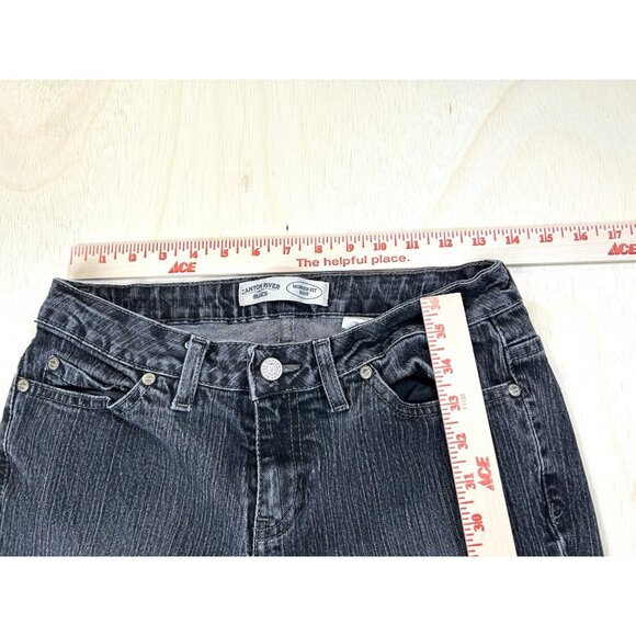 Canyon River Blues Jeans Women's 6 Short Blue Dark Wash Boot Cut Jeans - Picture 8 of 14